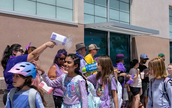 Clap-Out at Holloman Elementary School