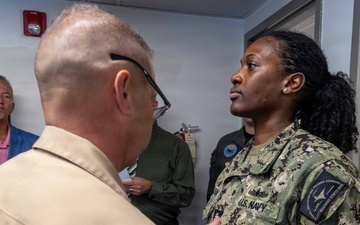 NETC holds End of Tour for MMCS Roberson