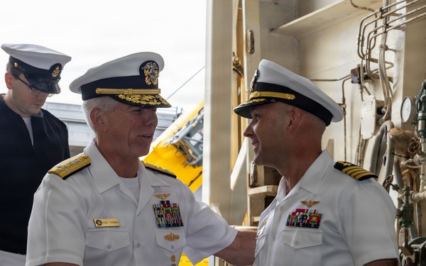 USS San Antonio (LPD 17) returns to Naval Station Norfolk