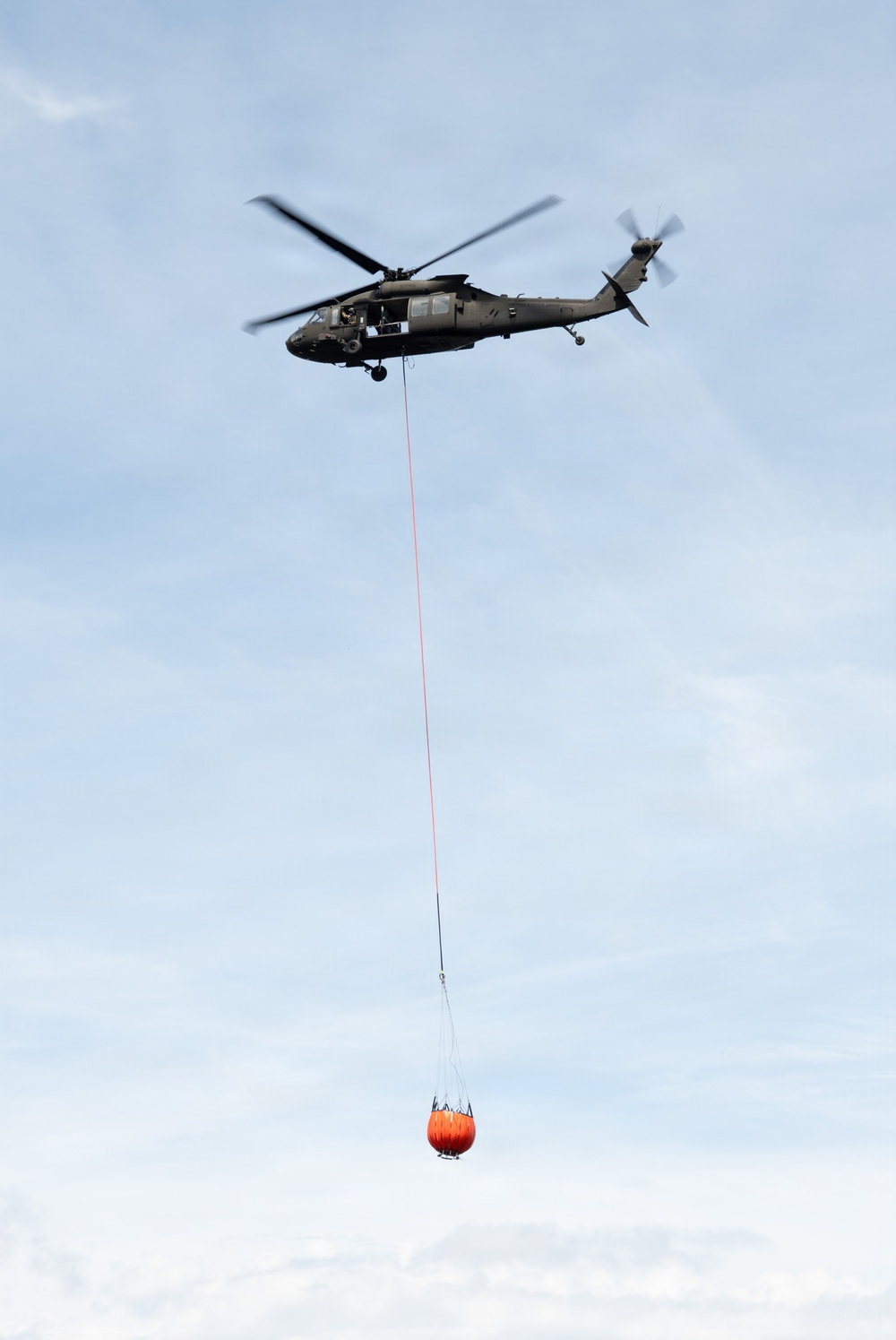 Wisconsin National Guard Black Hawks complete 2026 Bambi bucket wildfire training at Fort McCoy