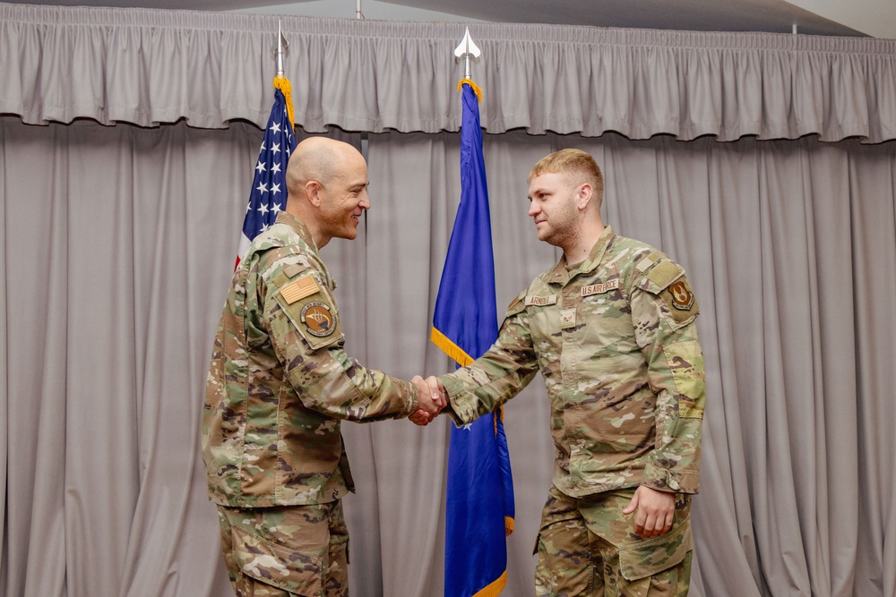 412th AMXS Airman receives AFSA Pitsenbarger Award