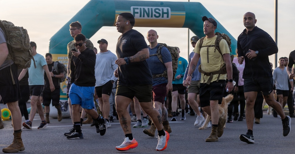 Sexual Assault Awareness and Prevention Month (SAAPM) 7K run