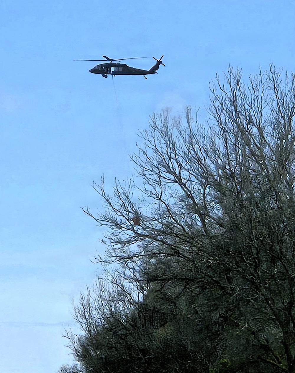 Wisconsin National Guard Black Hawks complete 2026 Bambi bucket wildfire training at Fort McCoy