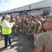 Fort Buchanan enables deployment of engineer unit through synchronized logistics