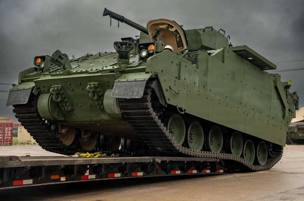 The 1st Cavalry Division tests prototypes of the new AMPV 30mm