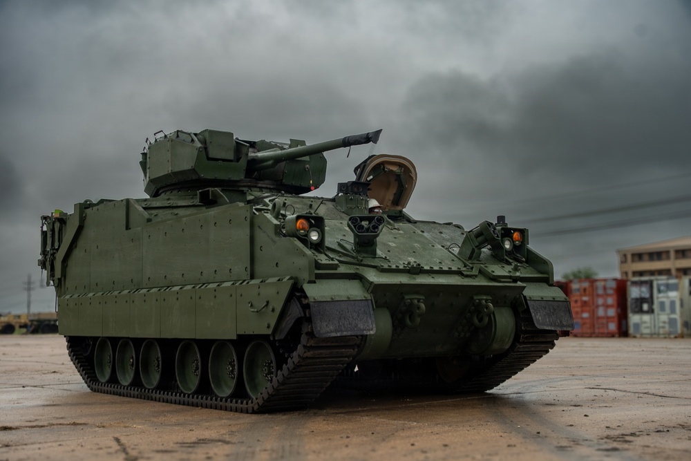 The 1st Cavalry Division tests prototypes of the new AMPV 30mm