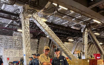 Awards Ceremony held onboard USS Omaha (LCS 12)