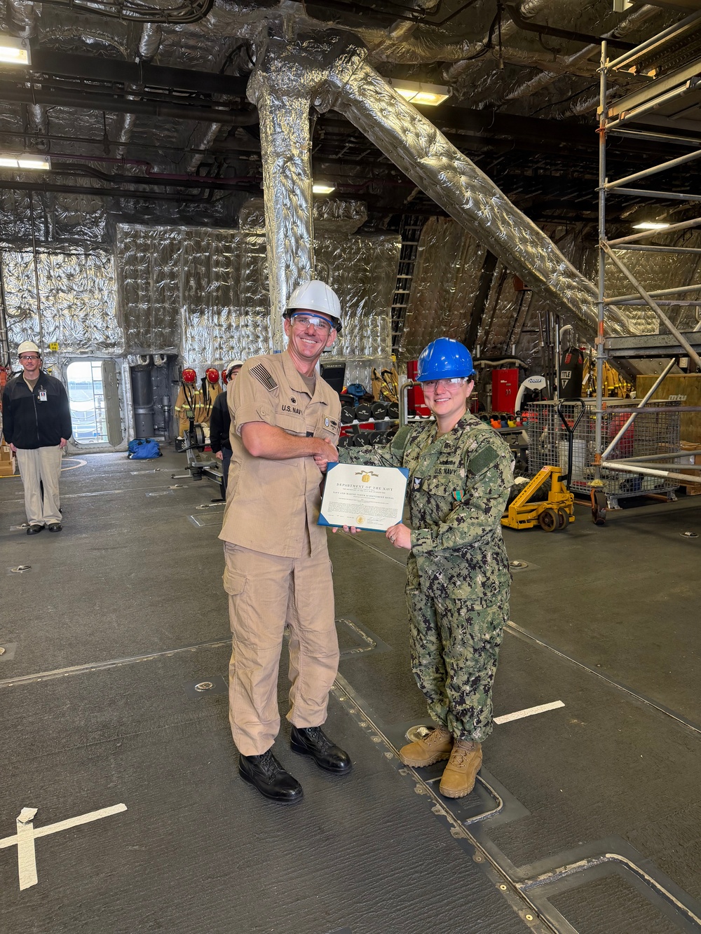 Awards Ceremony held onboard USS Omaha (LCS 12)