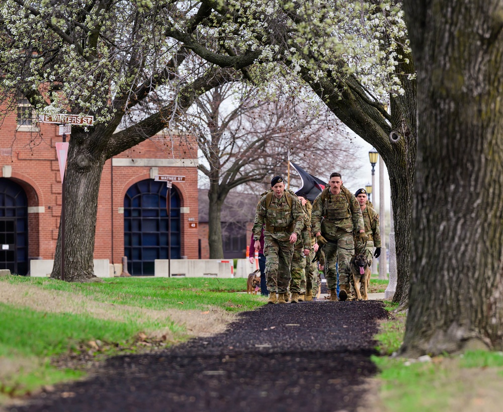 Team Scott honors military working dogs through ruck