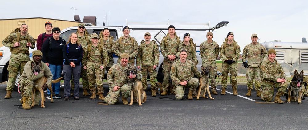 Team Scott honors military working dogs through ruck