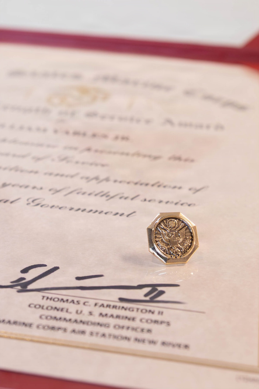 MCAS New River Hosts Civilian Quarterly Training and Awards