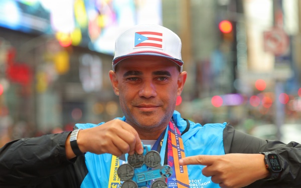 First to seven: AFSOUTH colonel completes all marathon majors in one year