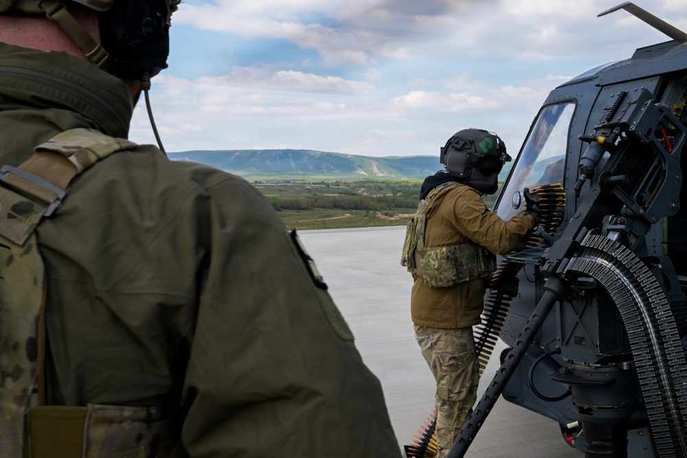 56th Rescue Squadron sharpens its close air support and casualty evacuation skills at JV 26