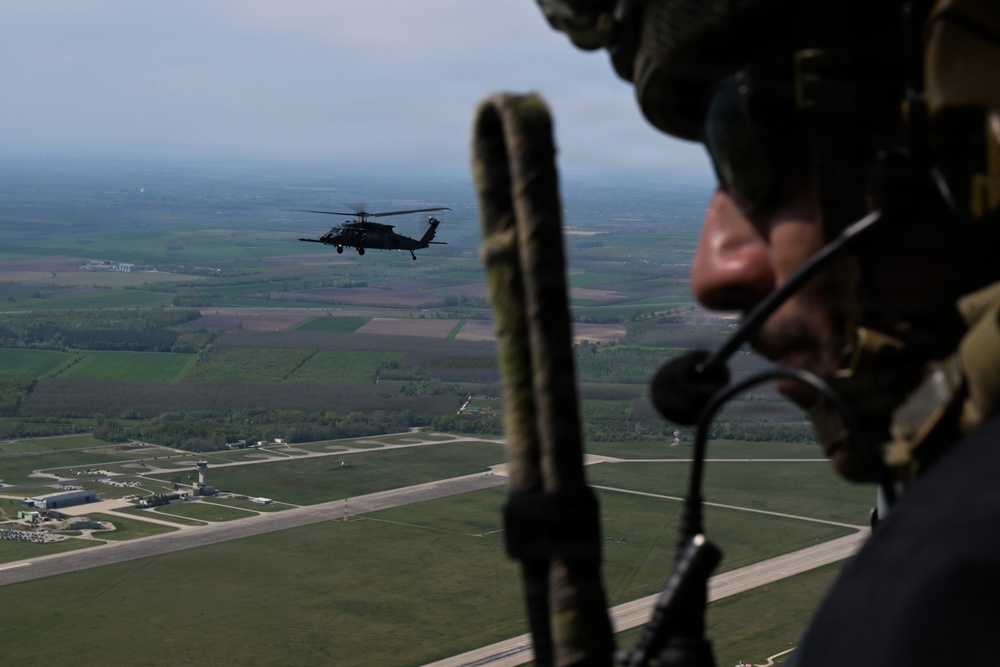 56th Rescue Squadron sharpens its close air support and casualty evacuation skills at JV 26