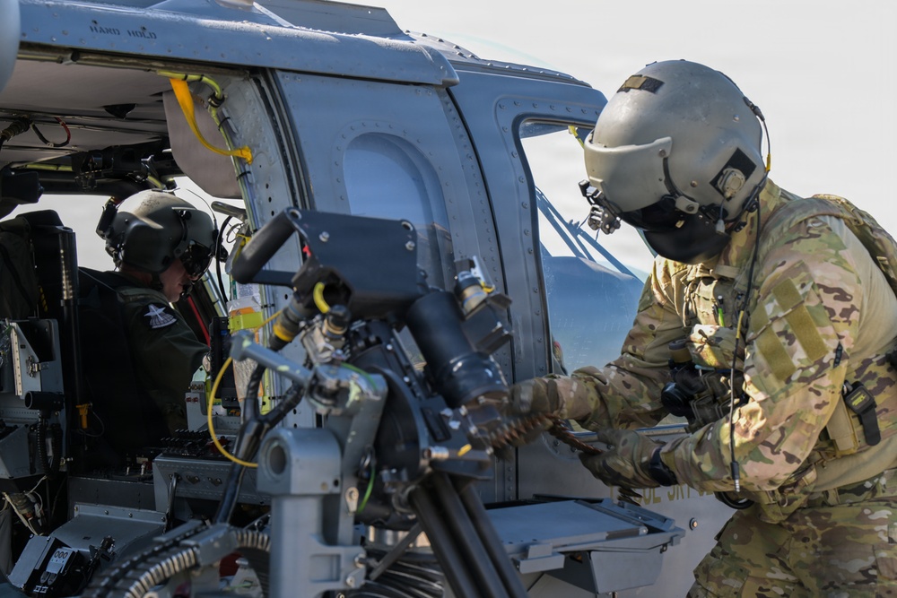 56th Rescue Squadron sharpens its close air support and casualty evacuation skills at JV 26