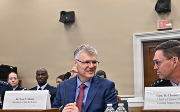 SecAF Meink, CSAF Wilsbach, CSO Saltzman testify to HAC-D