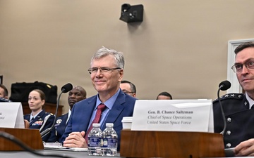 SecAF Meink, CSAF Wilsbach, CSO Saltzman testify to HAC-D