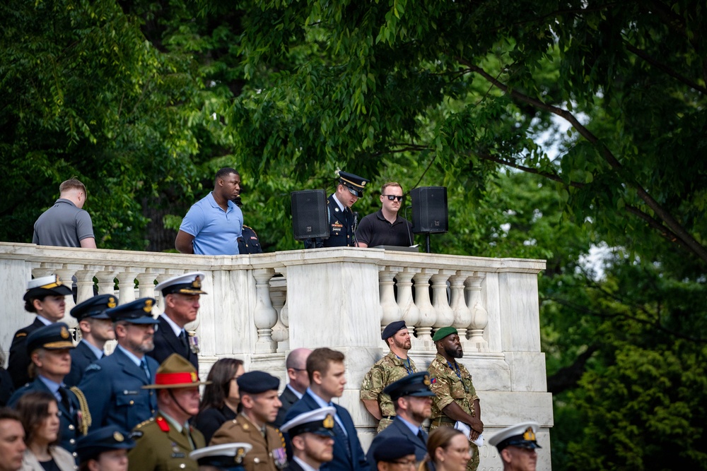 A Royal Wreath Laying