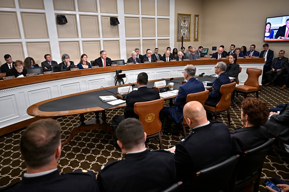SecAF Meink, CSAF Wilsbach, CSO Saltzman testify to HAC-D