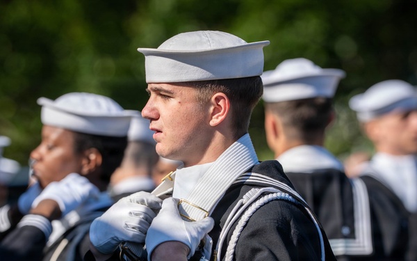 A Royal Wreath Laying
