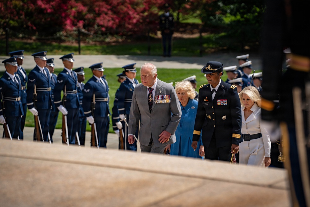 A Royal Wreath Laying