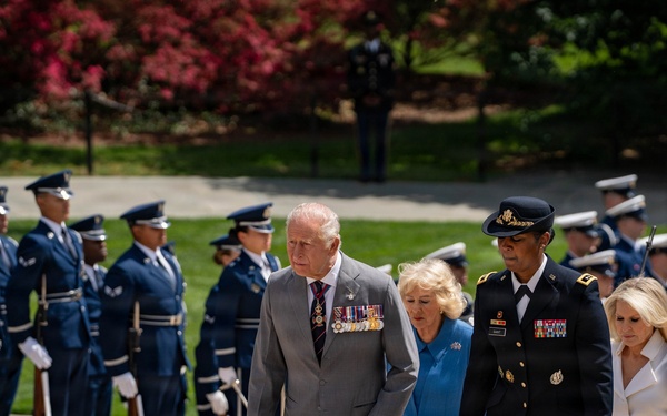 A Royal Wreath Laying