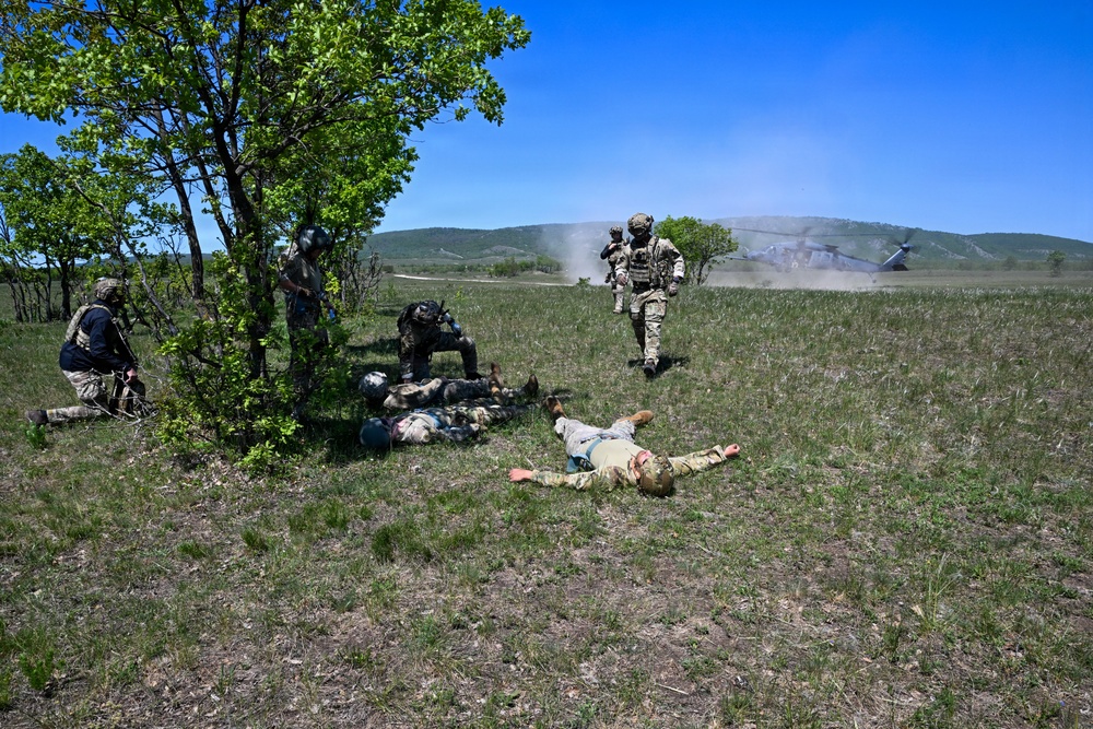 56 RQS sharpens close air support and casualty evacuation skills at JV 26