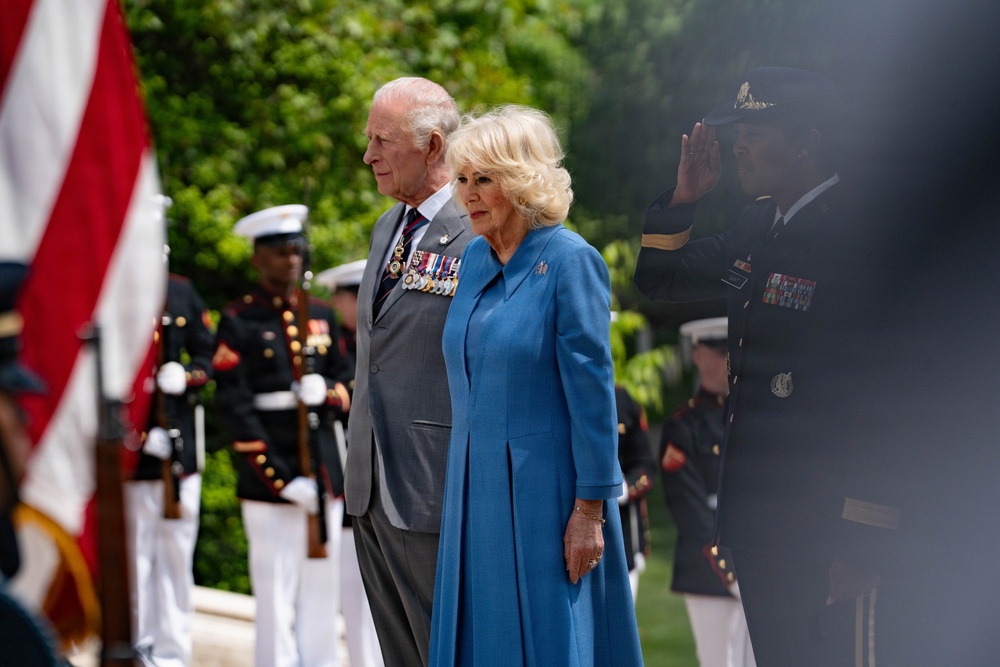 A Royal Wreath Laying