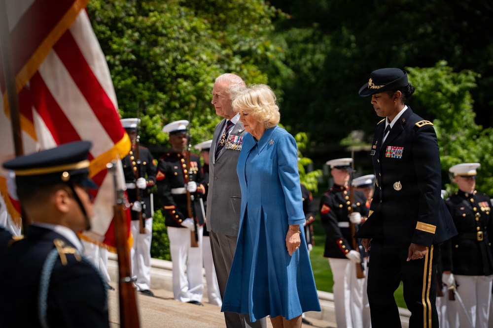 A Royal Wreath Laying