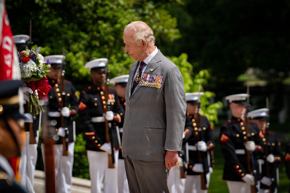A Royal Wreath Laying