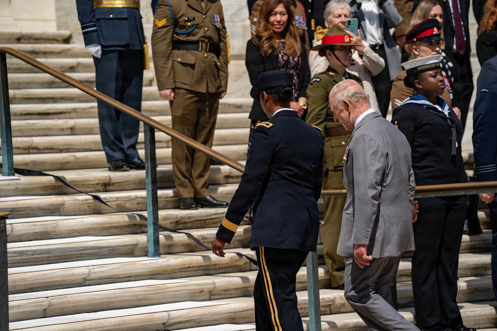 A Royal Wreath Laying