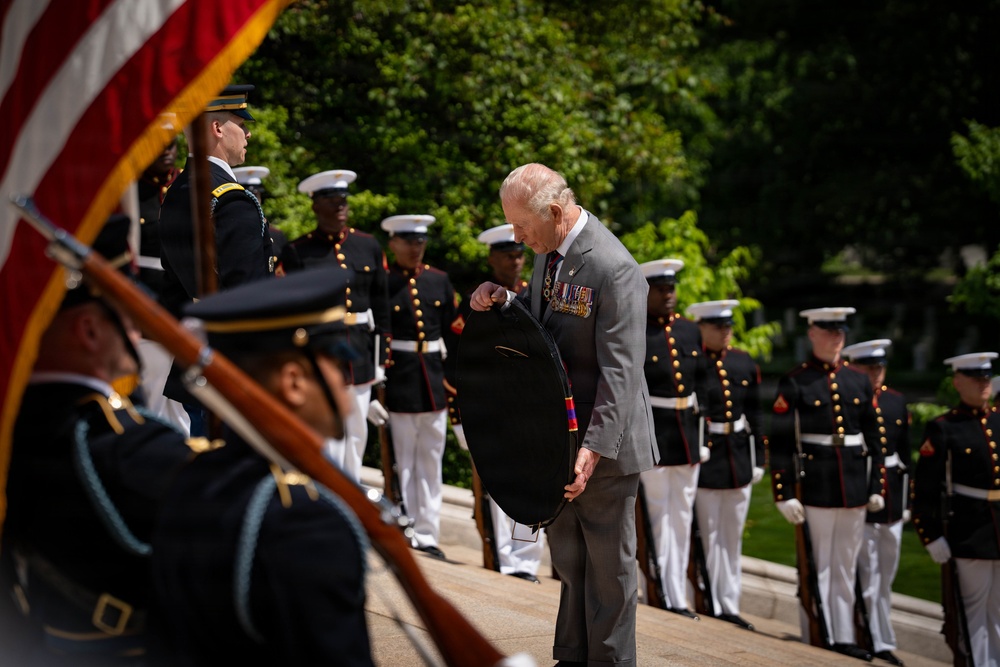 A Royal Wreath Laying
