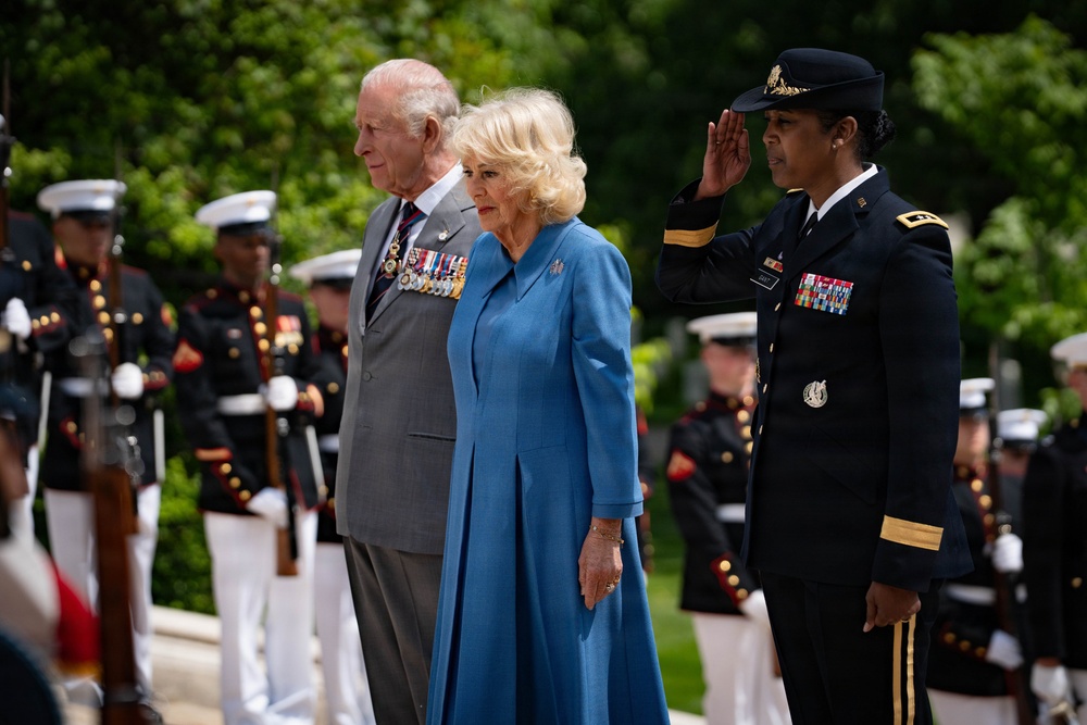 A Royal Wreath Laying