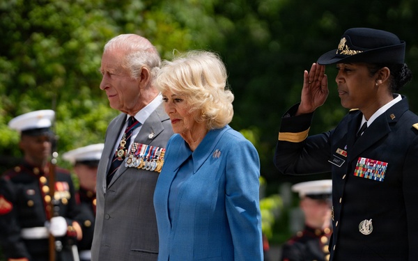 A Royal Wreath Laying