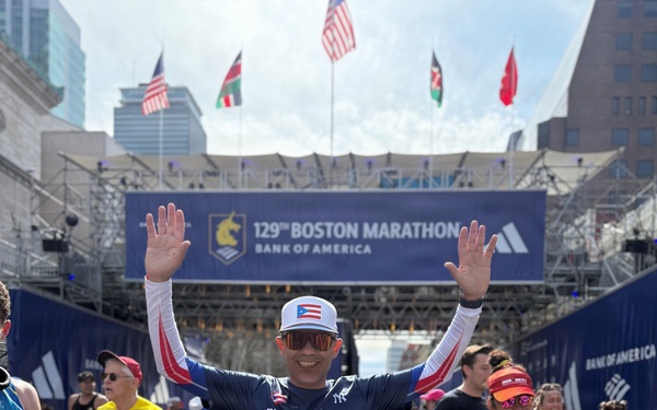 First to seven: AFSOUTH colonel completes all marathon majors in one year