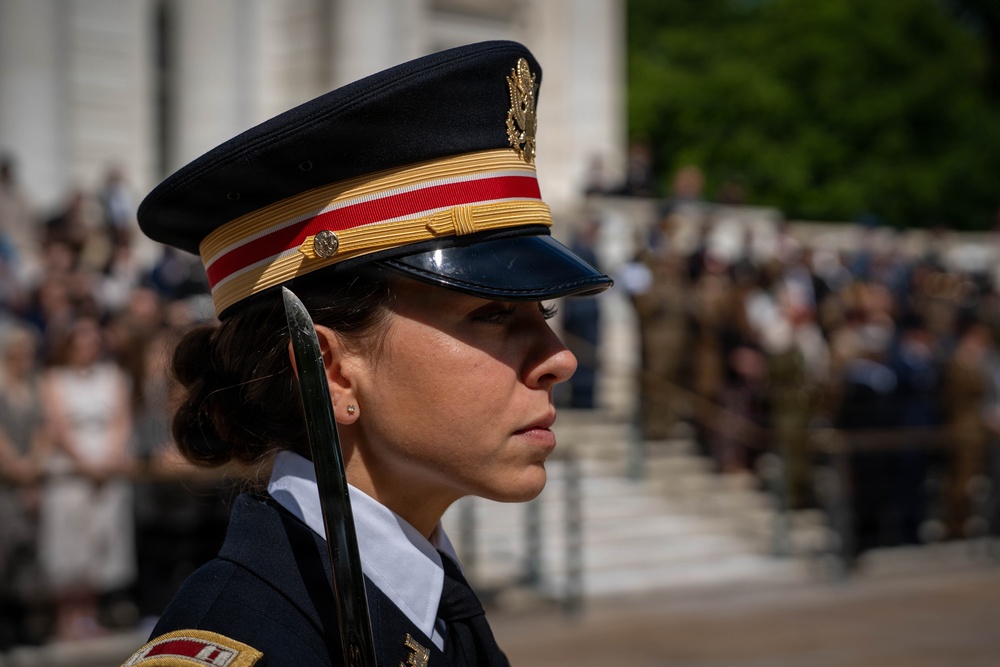 A Royal Wreath Laying
