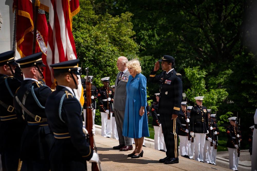 A Royal Wreath Laying