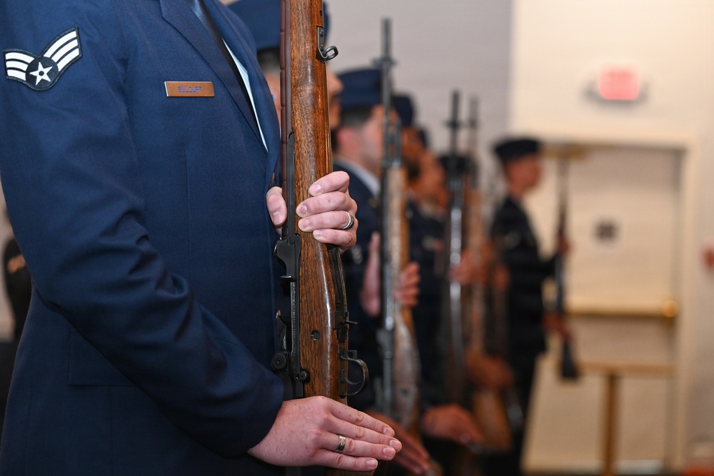 Seymour Johnson Air Force Base Honor Guard Graduation
