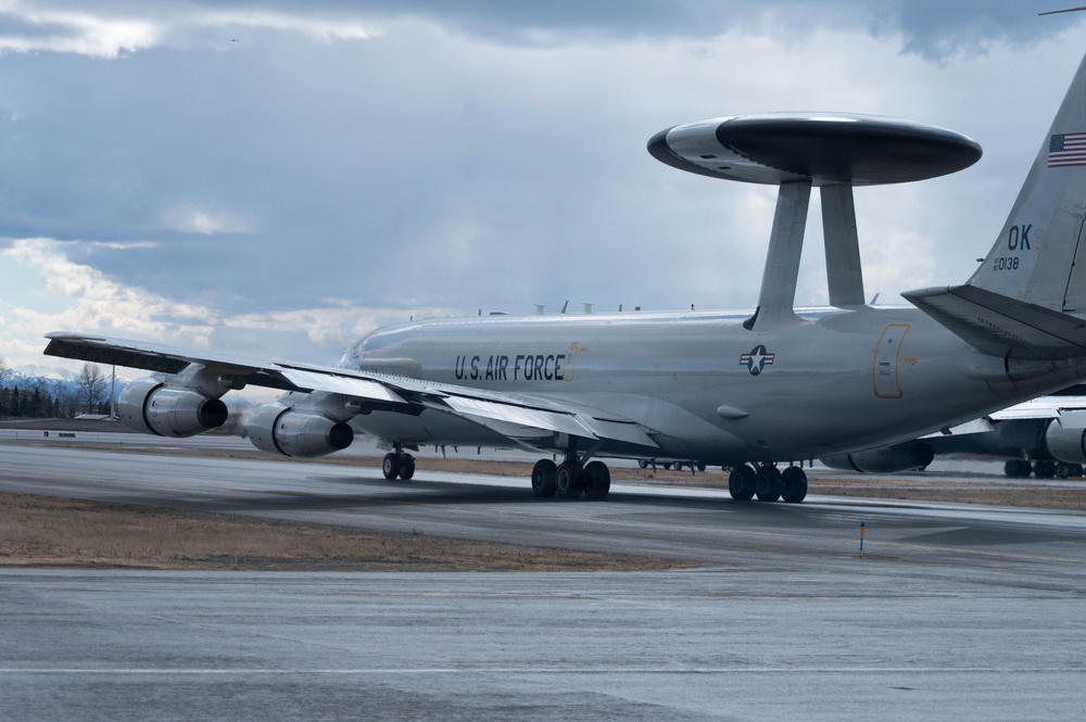 E-3 Sentry flies in support of Red Flag - Alaska