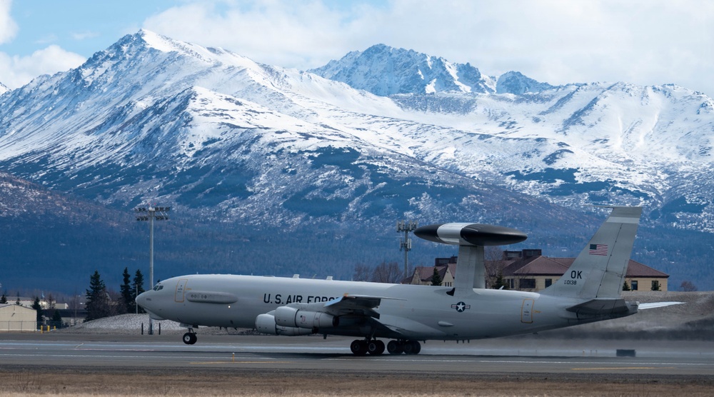 E-3 Sentry flies in support of Red Flag - Alaska