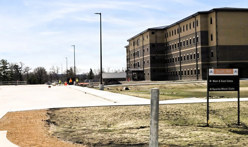 Fort McCoy’s East Barracks project nearing completion; building at 97 percent complete as of end of April