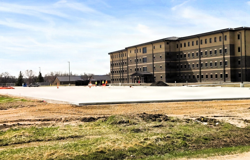 Fort McCoy’s East Barracks project nearing completion; building at 97 percent complete as of end of April