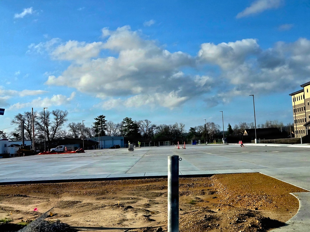Fort McCoy’s East Barracks project nearing completion; building at 97 percent complete as of end of April