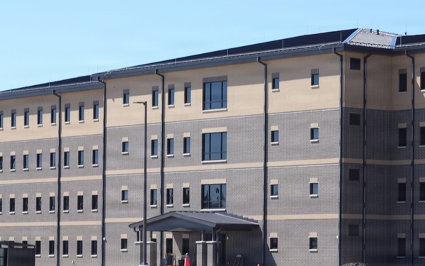 Fort McCoy’s East Barracks project nearing completion; building at 97 percent complete as of end of April