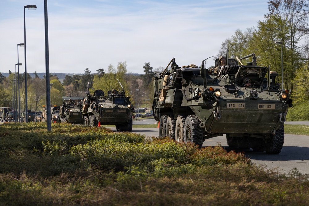 2d Cavalry Regiment prepares for convoy operations supporting Sword 26