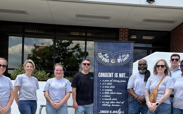 Step Forward: Lyster Army Health Clinic hosts Denim Day Walk