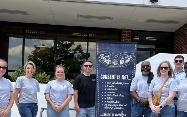 Step Forward: Lyster Army Health Clinic hosts Denim Day Walk