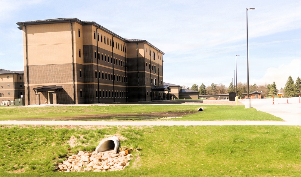 Fort McCoy’s East Barracks project nearing completion; building at 97 percent complete as of end of April