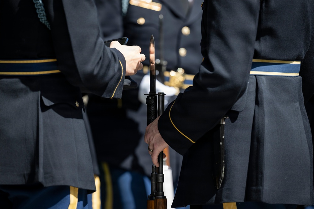 King Charles III and Queen Camilla Visit Arlington National Cemetery