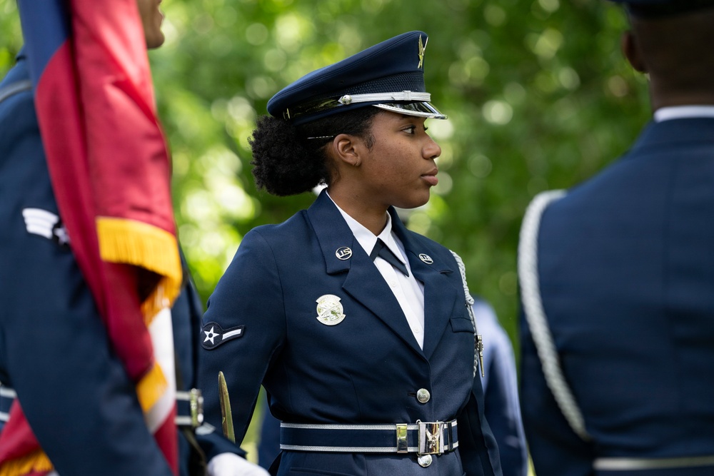 King Charles III and Queen Camilla Visit Arlington National Cemetery